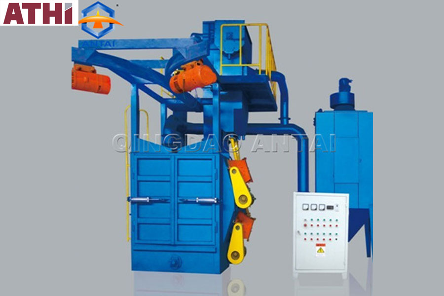 QD376 Hook Type Shot Blasting Machine/Y type shot blasting machine manufacture